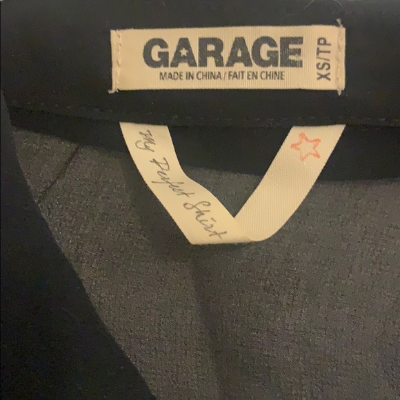 Brand new Garage long sleeve see-through button up - Picture 3 of 3